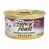 Fancy Feast Cat Food Grilled Chicken Feast In Gravy Full-Size Picture